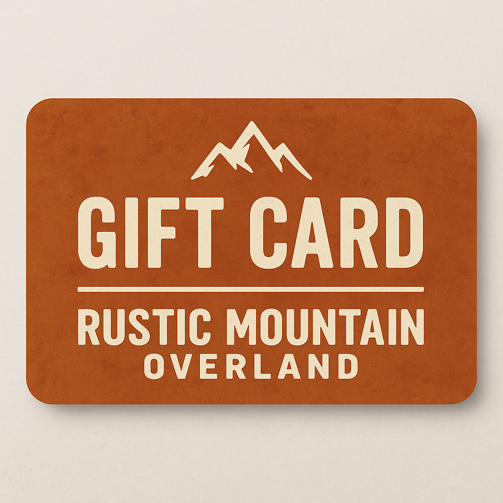 Rustic Mountain Overland | Gift Card
