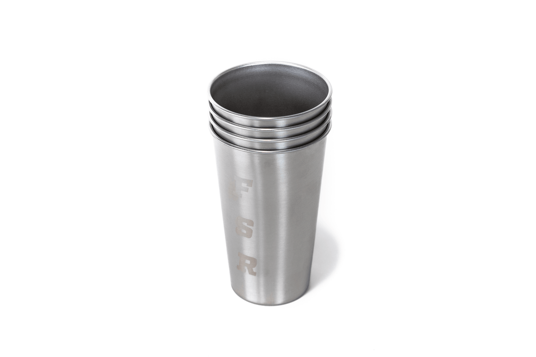 FSR Stainless Steel 16oz Cups (4)