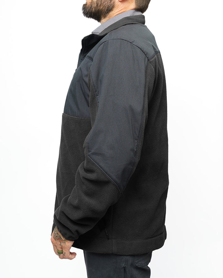 OTG Bruin Fleece Zip Up - Black