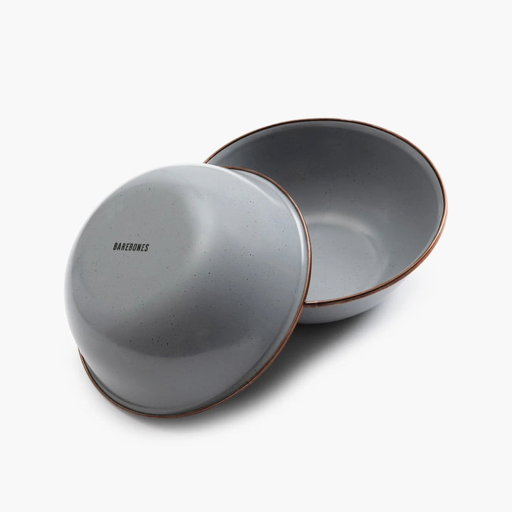 Barebones Enamel Bowl (Set of 2)
