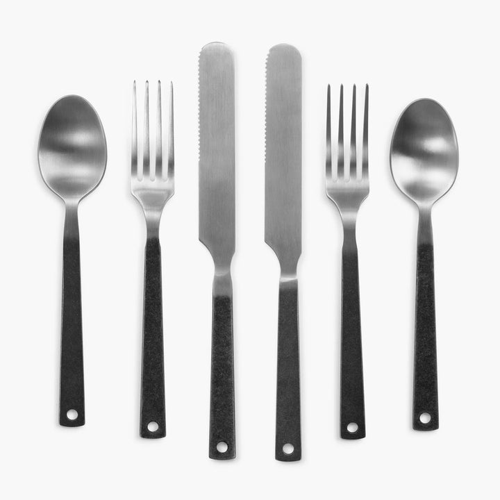 Barebones Polished Flatware Set