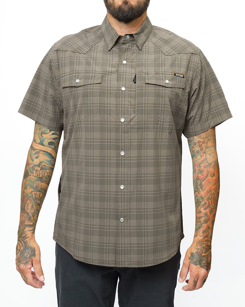 OTG Deke SS Shirt - Beluga Brown