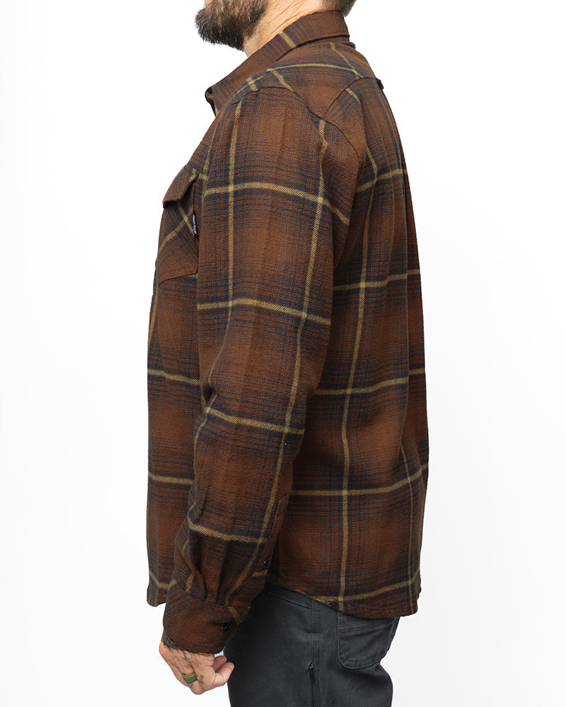 OTG Destroyer Flannel - Burnt Brown