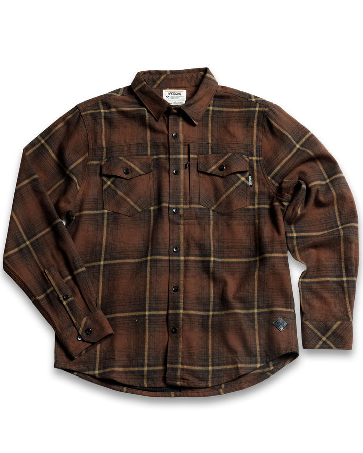 OTG Destroyer Flannel - Burnt Brown