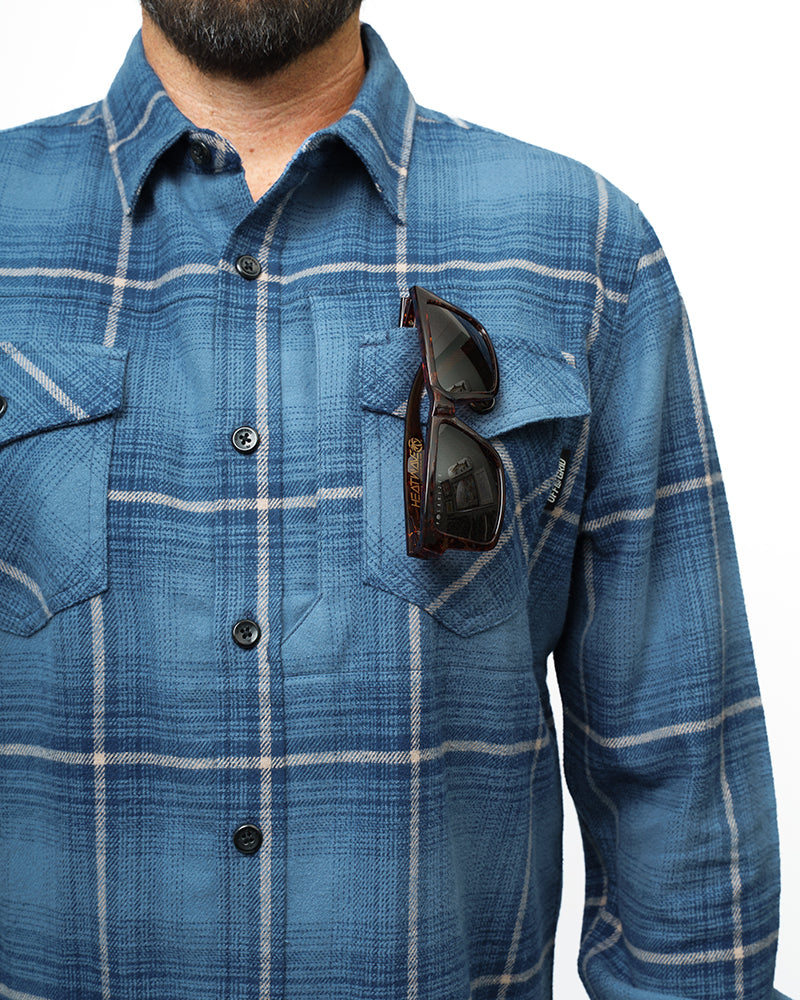 OTG Destroyer Flannel - Pale Blue