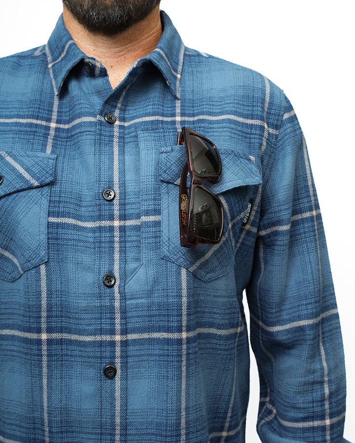 OTG Destroyer Flannel - Pale Blue