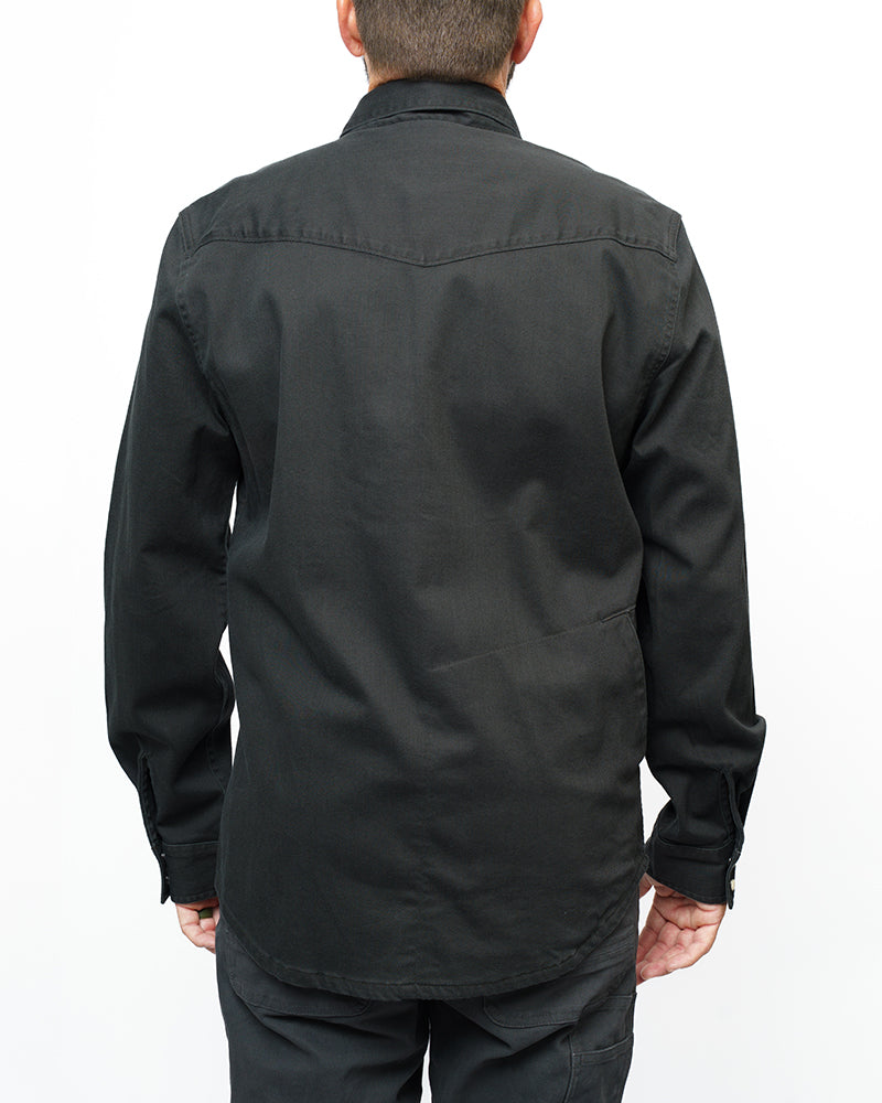 OTG Earl Denim Shirt - Vintage Black