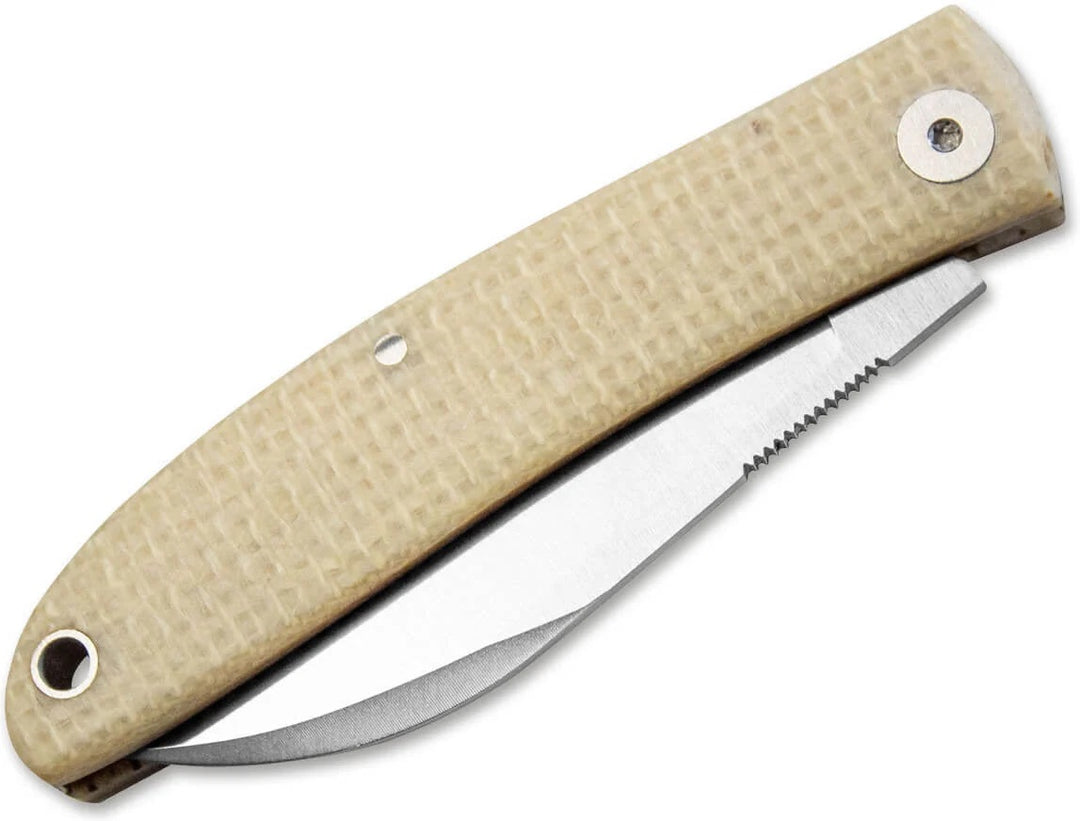 Fox Knives Livri Micarta Coyote Pocket Knife