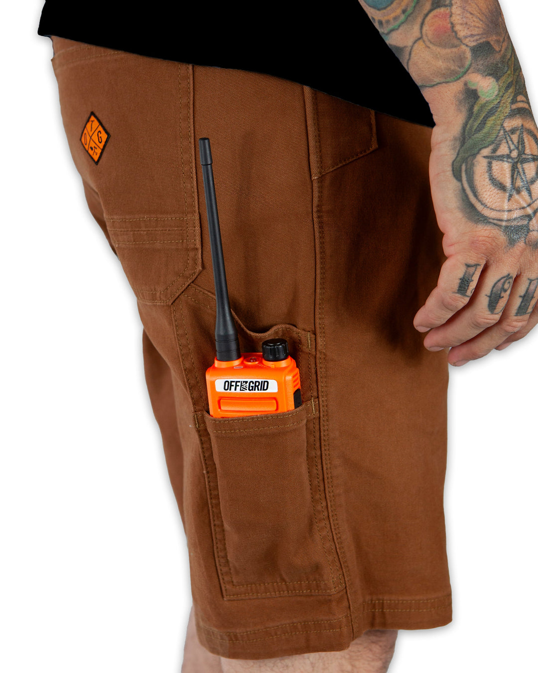 OTG Havok Shorts 12" - Tobacco
