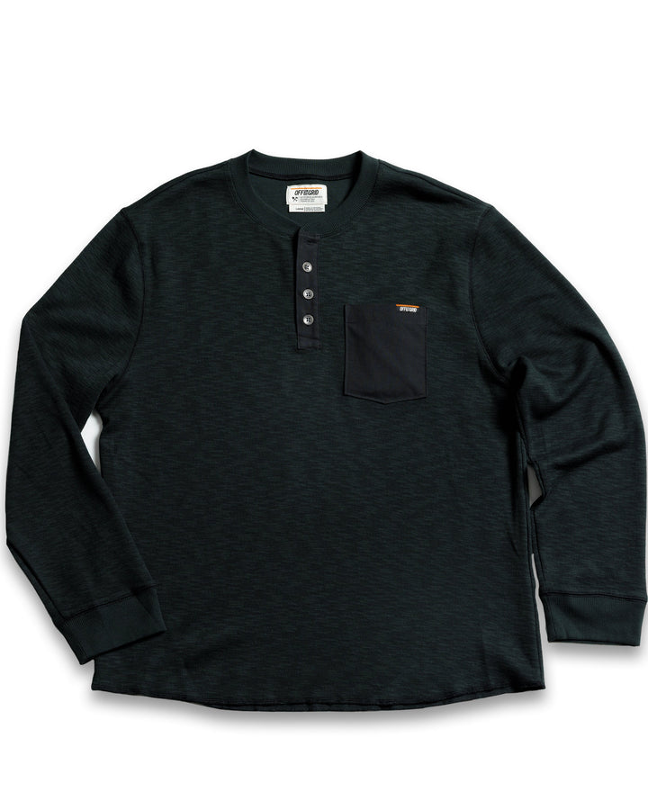 OTG Draper Henley - Vintage Black