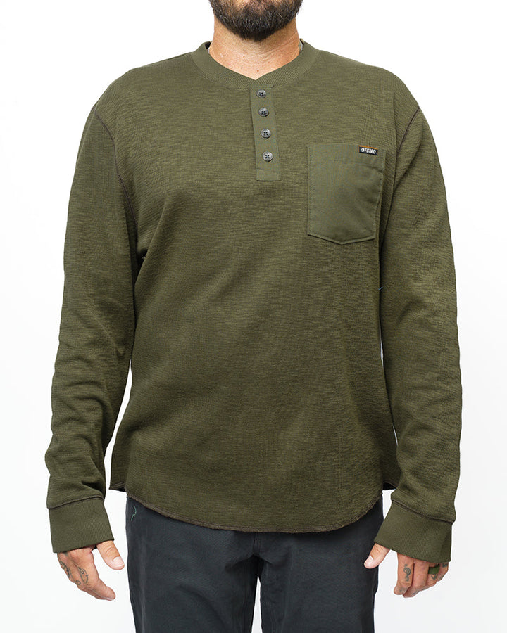 OTG Draper Henley - Dark Olive