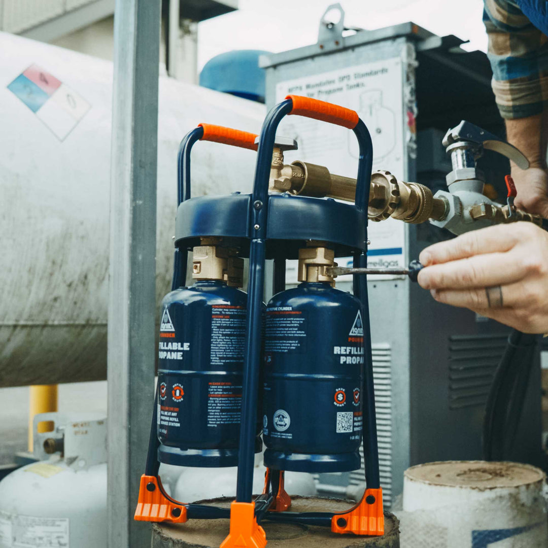 Ignik TapRack Refillable Propane System