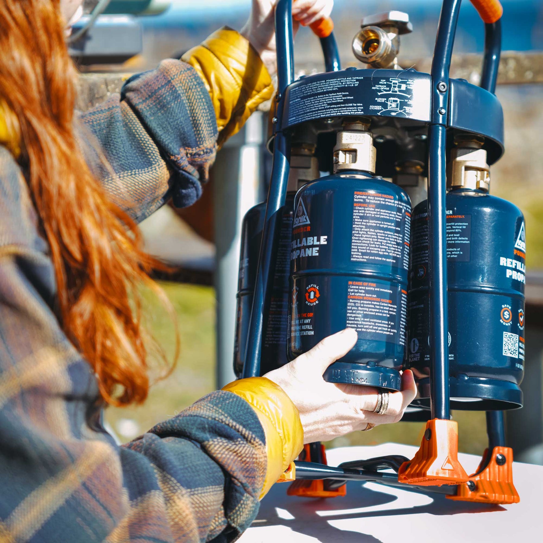 Ignik TapRack Refillable Propane System – Rustic Mtn Overland