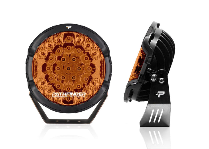 Pathfinder PROWLR 9" LED Driving Light [TRUE AMBER]