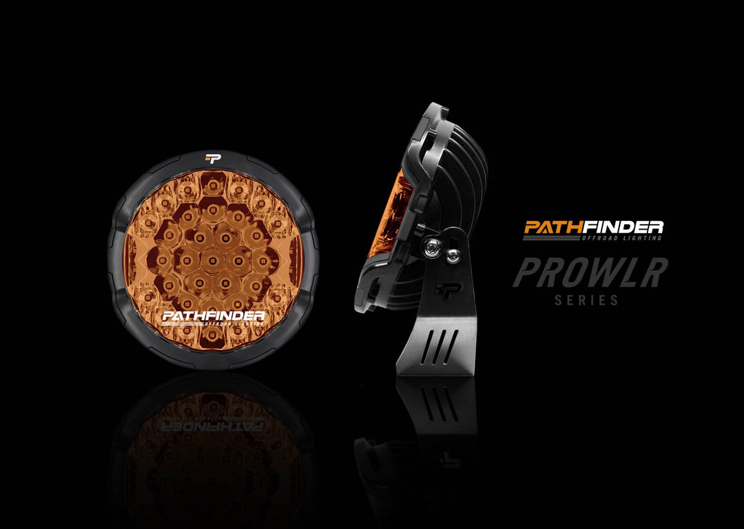 Pathfinder PROWLR 9" LED Driving Light [TRUE AMBER]