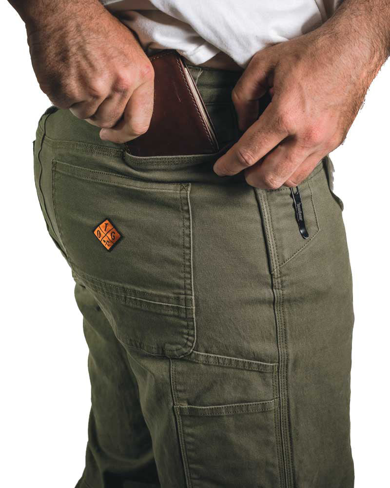 OTG Trailblazer Standard Fit Pants - DK Olive
