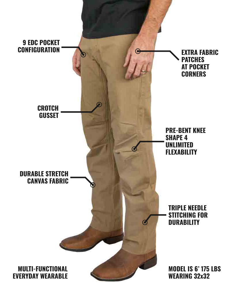 OTG Trailblazer Standard Fit Pants - Coyote