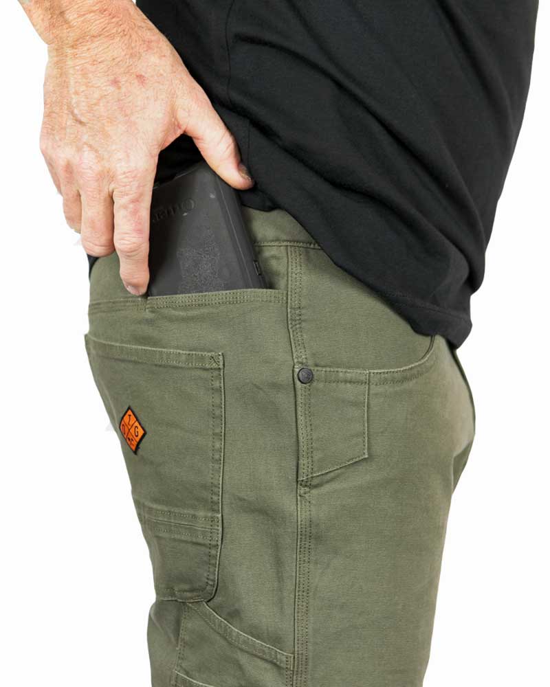 OTG Trailblazer Standard Fit Pants - DK Olive