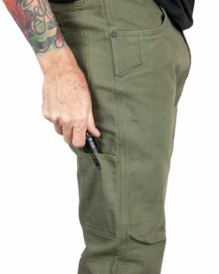 OTG Trailblazer Standard Fit Pants - DK Olive