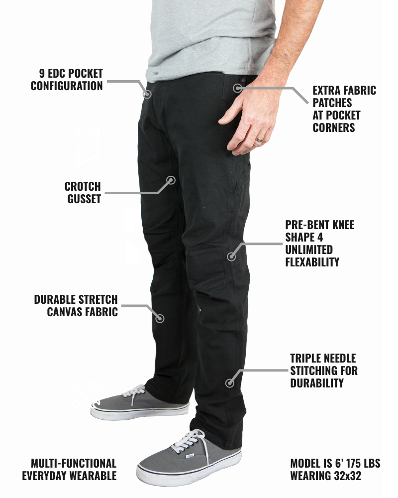 OTG Trailblazer Taper Fit Pants - BLK