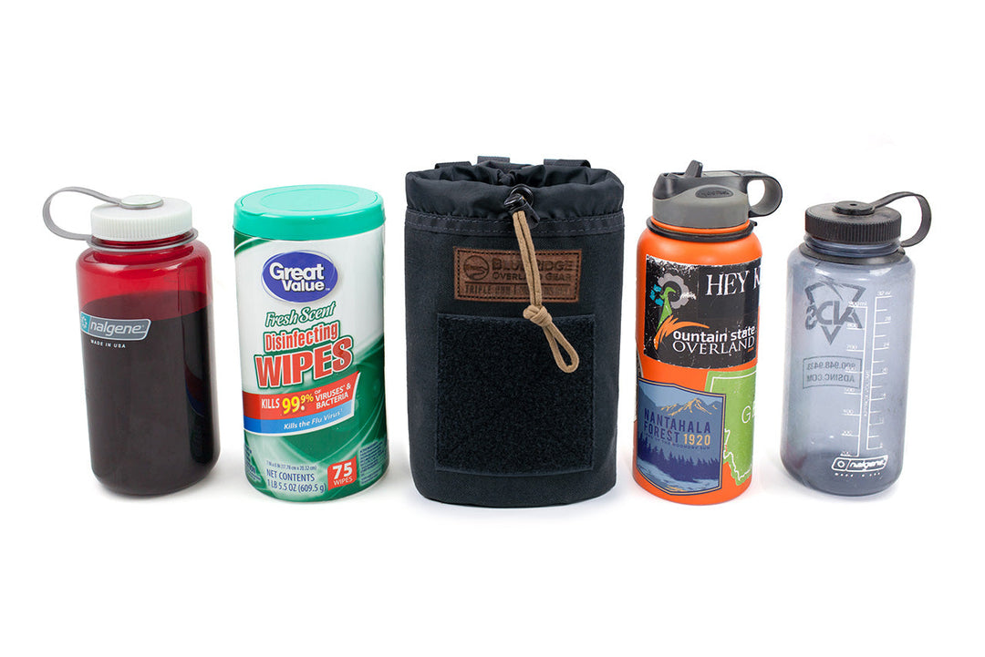 Blue Ridge Overland Gear MOLLE Water Bottle Pouch | Triple Run