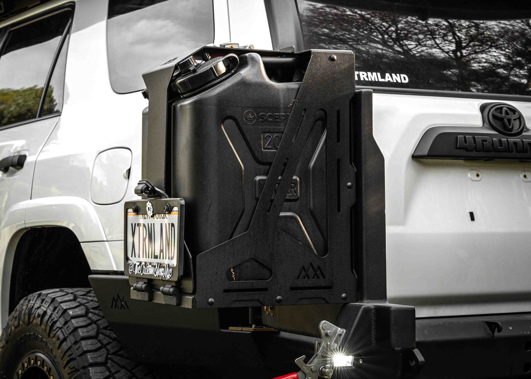 Backwoods Adventure Mods Jerry's Can Holder - Dual Universal Jerry Can Carrier