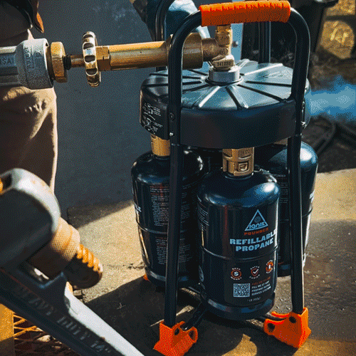 Ignik TapRack Refillable Propane System