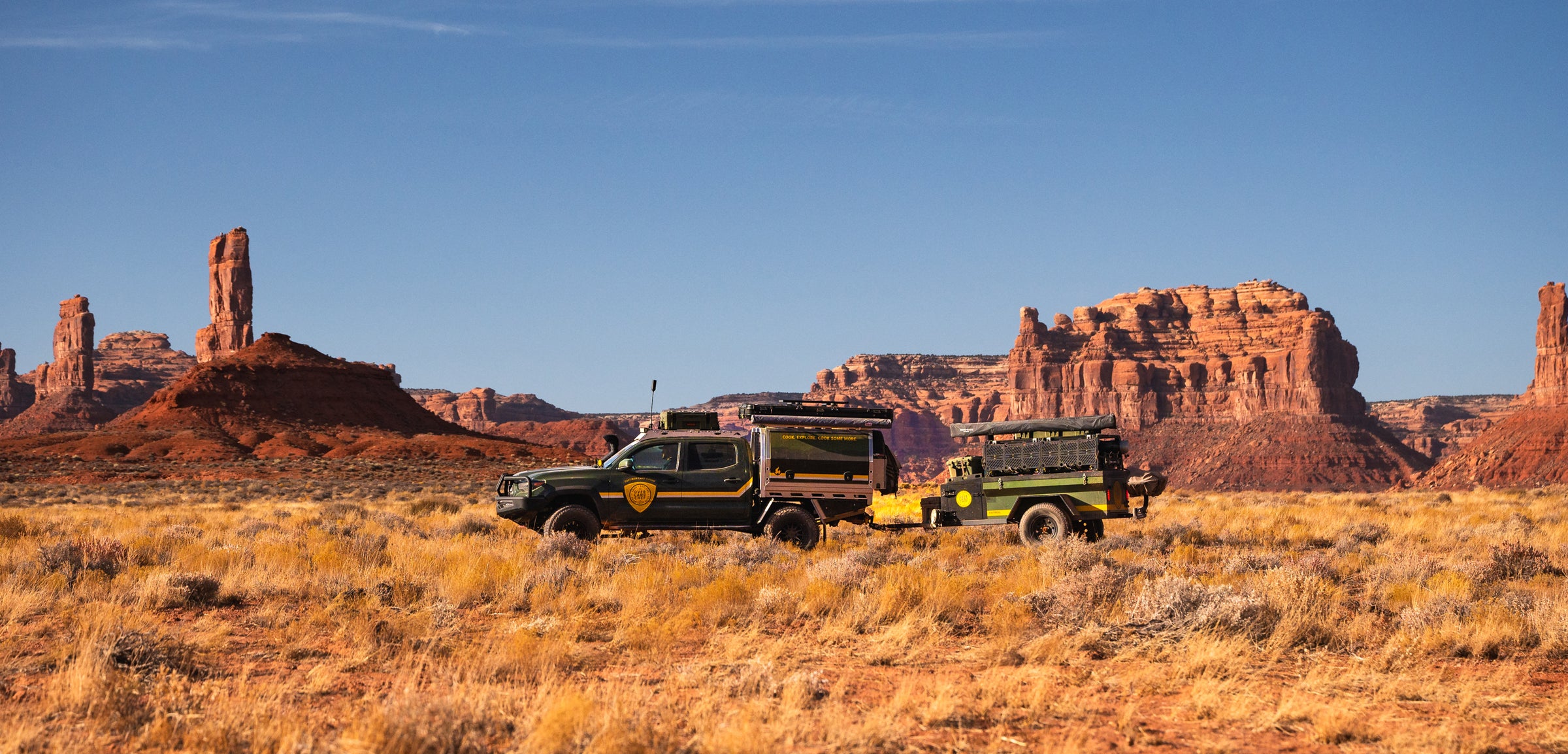 Overland Trailer from Rustic Mountain Overland Off Road