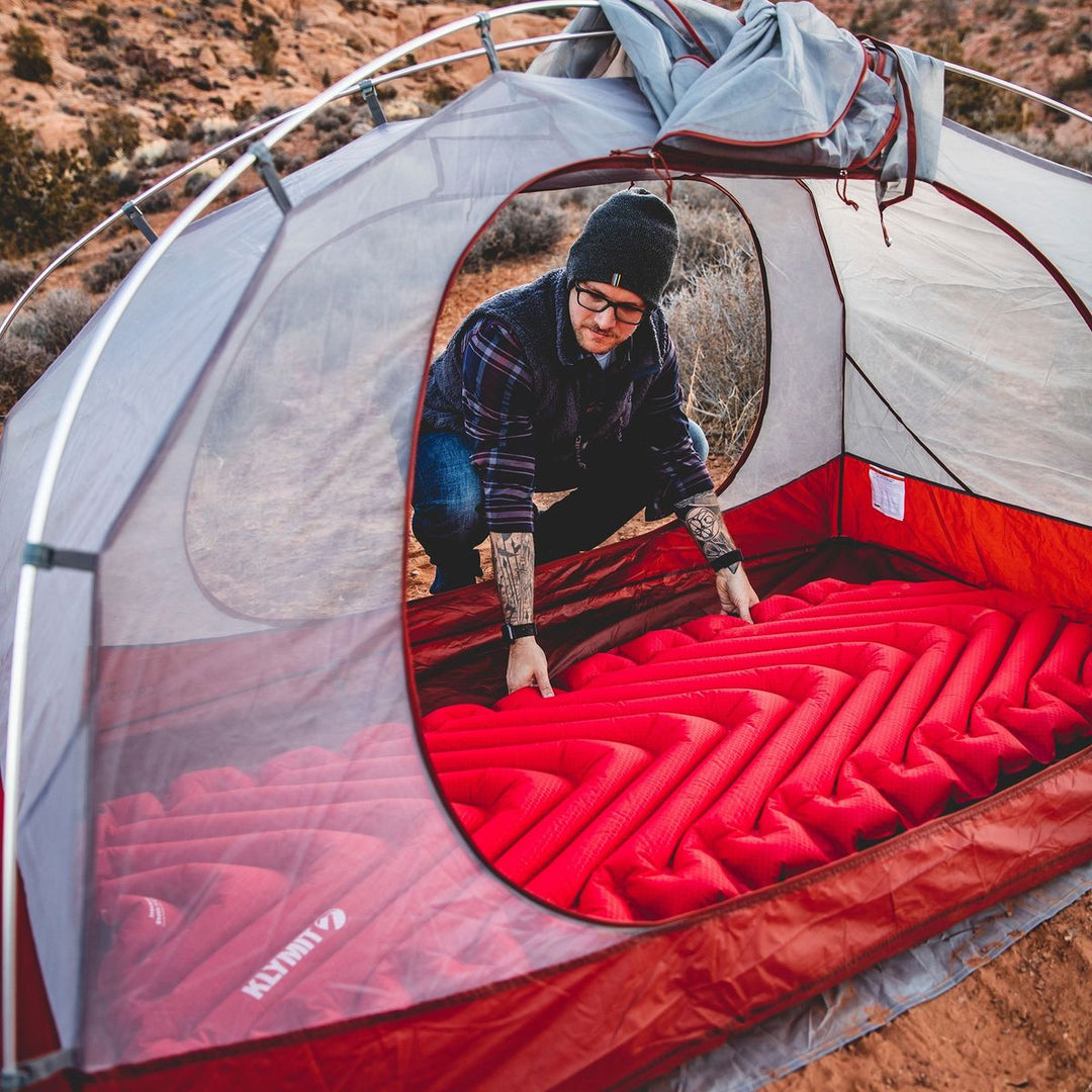 Klymit Insulated Static V Luxe™ Sleeping Pad – Rustic Mtn Overland